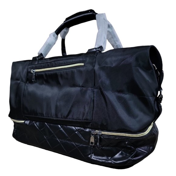 ITIEZY Weekender Bag for Women Travel Bag Compartment Large 3Pcs Set - Picture 3 of 15